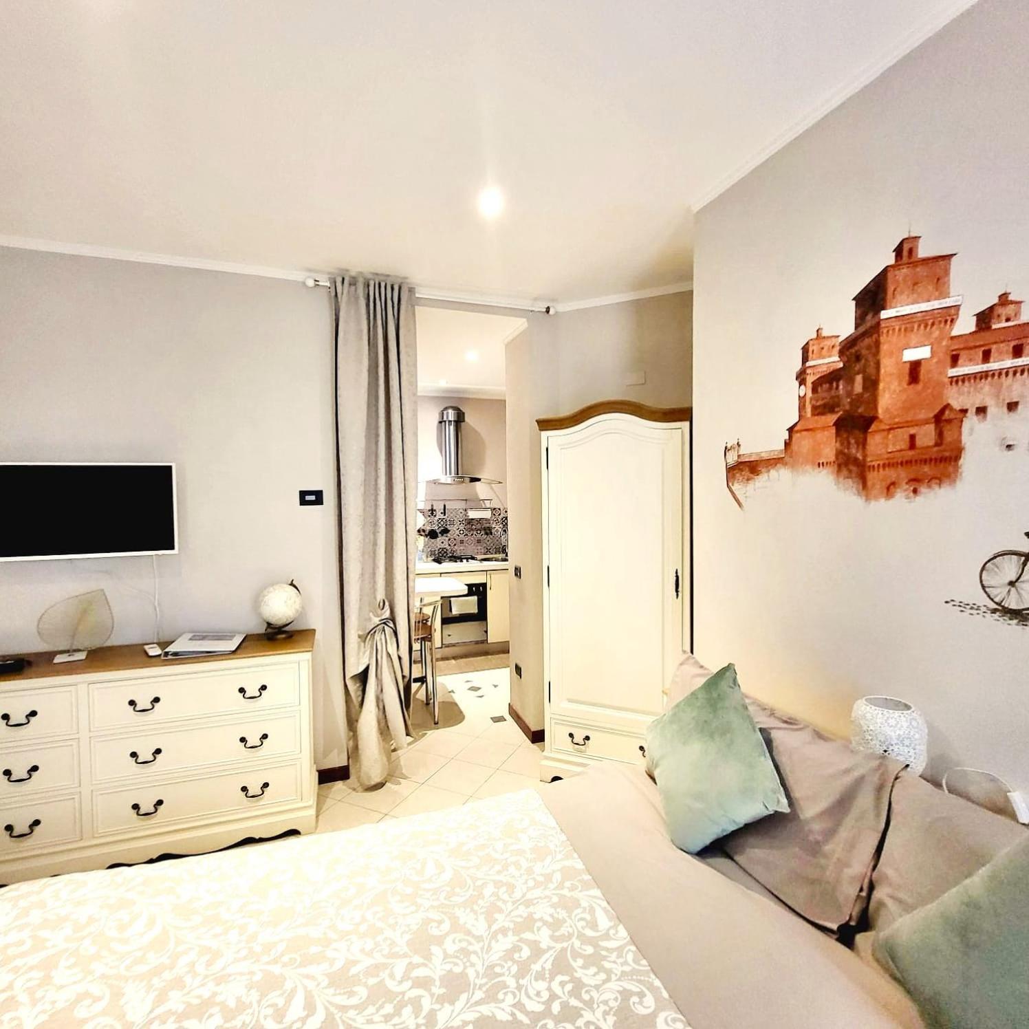 A Due Passi Dal Castello Daire Ferrara Dış mekan fotoğraf